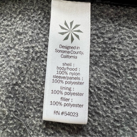 Athleta Vortex Dark Gray Hooded Dual Full Zipper Fleece Jacket Size XS - Picture 12 of 15